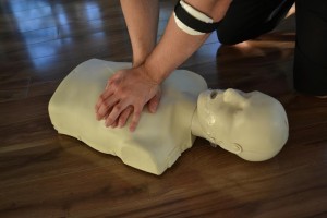 Learn how to properly administer First Aid and CPR on a victim of thrombotic stroke